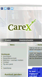 Mobile Screenshot of carex.nl